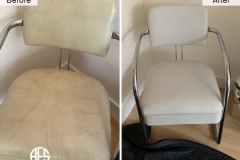 Leather-Chair-Reupholstery-leather-replacement-metal-frame-chrome